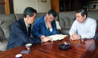 宮古地区代表 伊藤勢至氏を激励